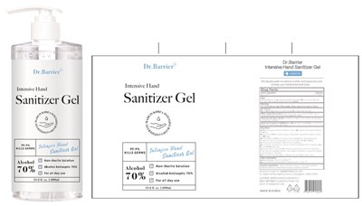 Dr Barrier Intensive Hand Sanitizer Gel 1000 mLl (Dr Barrier Intensive Hand Sanitizer Gel 1000ml)